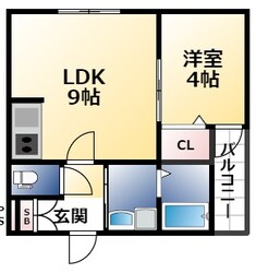 H-maison平野Ⅱの物件間取画像